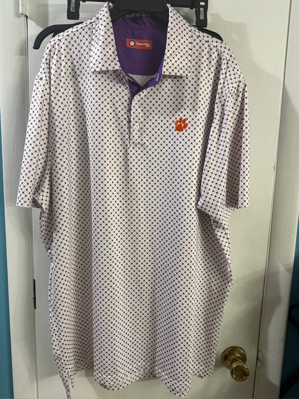 Clemson Tigers XL Tiger Sports Shop XL Athletic Polo